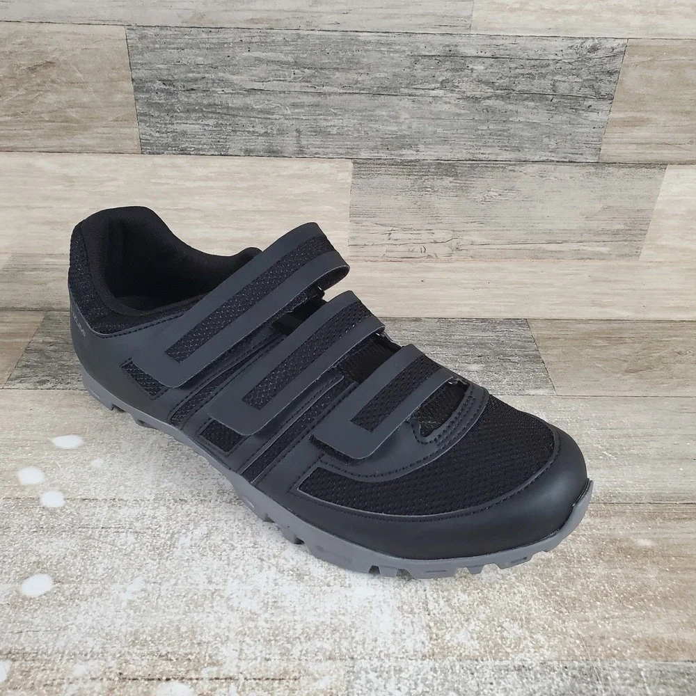 Pearl Izumi All Road V5 Mens Cycling Shoes Sz 10.5 Black Bike 4 Bolt Sneakers